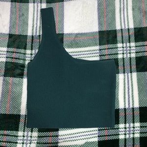 Kendall and Kylie one shoulder tank top